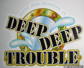 Clyde and Seamore in Deep Deep Trouble logo
