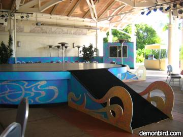 dinner show stage