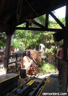 Big Thunder Mounain Loading Station