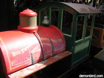 Big Thunder Mounain Train Close up