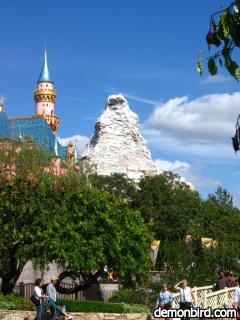 castle and matterhorn